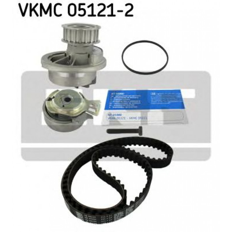 VKMC 05121-2 SKF - Насос охолоджуючої рідини + комплект зубчатого ремня